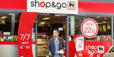 Delhaize Shop & Go chez Q8